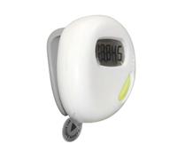 Podomètre 2D - Compteur Pas | Traqueur Marche | Enregistreur Précis Pas avec Grand Écran Digital, Design Clip pour Aînés Hommes Femmes Marcher Courir Intérieur Extérieur, Pile Longue Autonomie