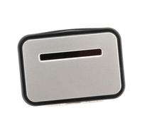 Podomètre 3D, 3 Boutons Texte Aveugle 3D Touch Compteur de Pas 3D PP alimenté par Batterie avec Clip pour Le Suivi des Pas (Silver)