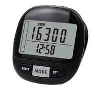 Podomètre 3D avec Clip for La Marche, Compteur De Pas Simple avec Grand Écran Numérique, for Hommes, Femmes, Enfants, Adultes, Personnes Âgées Simple Et Facile à Utiliser