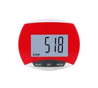 Podomètre 3D, Compteur de Pas Numérique Quotidien avec Moniteur Distance Marche Portable Cilp Compteur Calories Brûlées pour Hommes Femmes Enfants