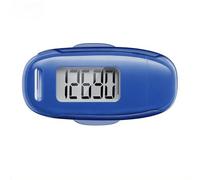 Podomètre 3D pour la marche, compteur de pas simple avec clip et sangle amovibles, tracker de pas rechargeable par USB avec rétroéclairage, compteur de pas précis pour hommes, femmes, personnes âgées