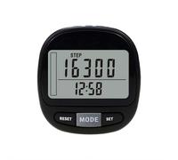 Podomètre 3D pour la marche, pas de Bluetooth avec grand écran, compteur de pas, pour la marche avec suivi des calories et de la distance, mémoire de 7 jours, traqueur d'activité à clipser pour homme