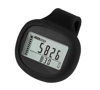 Podomètre À Clipser - Compteur De Calories, Grand Écran LCD Numérique, Suivi Des Pas Portable | Accessoire De Fitness Pratique Pour La Marche, Les Pas, L'odomètre, Le Suivi Des Exercices, Lanière Incl
