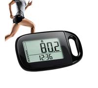 Podomètre Compteur De Pas Moniteur d'Activité Précis avec Grand Écran LCD