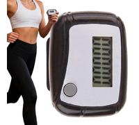 Podomètre de marche - Compteur de pas numérique portable, podomètres de fitness portables, petit de kilomètres, podomètre numérique facile à lire, simple miles Withtracker fitness | Seniors