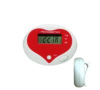 Podomètre De Marche Pas Et Kilomètres Affichage LCD Numérique en Forme De | Podomètre 3D avec compteur kilométrique et calorique Pour Hommes Femmes Course à pied Fitness Plein air