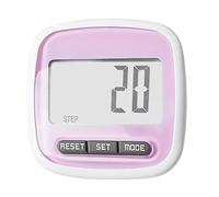 Podomètre de Marche, podomètre 3D pour Compteur de Pas Marche avec écran LCD, mémoire 7 Jours, Pas précis pour Hommes, Femmes, Enfants, Personnes âgées pour Un Usage Quotidien