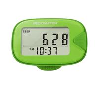 Podomètre de marche | Podomètre portable Sports Podomètre avec lanière Clip Multifonctionnel Clip sur 7 jours de mémoire pour suivre les pas, les miles, les calories et le temps d'entraînement