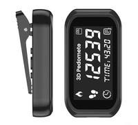 Podomètre de sport 3D avec écran LCD pour un suivi précis de la forme physique, rechargeable par USB, stockage des données historiques, clip de taille ou de bras pour un port facile