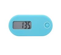 Podomètre Électronique 3D À Fonction Unique for Enfants Et Personnes Âgées Marchant Dix Mille Pas Compteur Podomètre Compteur De Jeu Lecture Précise(Sky Blue)