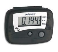 TFA Dostmann Podomètre HiTrax Walk – Compteur de pas électronique mixte – Noir