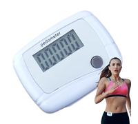 Podomètre numérique léger, podomètre portable, capteur de mouvement 3D compact pour un style de vie actif | Idéal pour les exercices physiques, la marche, les voyages, les sports de plein air, mon