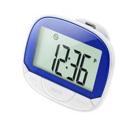 Podomètre numérique | Podomètre numérique pour la marche, grand écran de 55 mm avec horloge, compteur de pas précis, distance de marche, calories