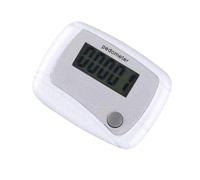 Podomètre pour la marche - 4,8 x 3,6 x 2 cm - Compteur de pas numérique portable en ABS léger avec fixation sécurisée - Pour le sport, la course à pied, les exercices de routine cardio