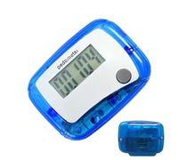 Podomètre pour la marche | Compteur de kilomètres pour marcher | Numérique avec écran LCD Moniteur Journal des Objectifs pour Sports, Voyages, Natation, Entraînements en Intérieur, Randonnée