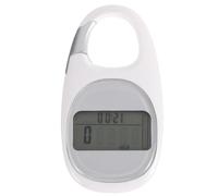 Podomètre Professionnel 3D Portable Écran, Compteur de Pas | Fonction Calories, Coque Abs Blanche, Batterie Intégrée et Cordelette, Usage Randonnée, Sport, Voyage Couleur Aléatoire