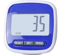 Podomètre simple LCD Dispaly 3D Walking Step Counter Running Passometer avec clip (bleu)