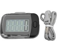 Podomètre simple Walking Podomètre 3D avec clip Lanyard Capteur précis à 360 degrés 10 Correction d'erreurs
