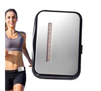 Podomètre solaire - Compteur de pas numérique, traceur de fitness précis | Compteur de taille portable, moniteur de distance de marche facile à utiliser avec écran LCD pour jogging, randonnée, course