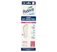 Podovis Semelles anti-odeurs universelles : fraîcheur garantie pour chaque étape - taille unique pour toutes les chaussures homme et femme