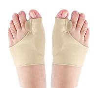 Podoway Orthèse pour hallux valgus (S（30-39）,1 PAIRE ORTHÈSES HALLUX VALGUS- Beige)
