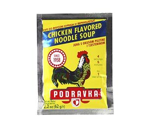 Podravka Lot de 35 soupe à poulet avec pâtes 35 x 62 g