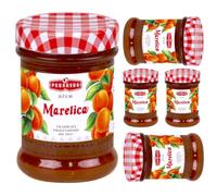 Podravka Lot de 5 confitures abricots en verre 360 g