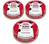 Podravka Pâte à tartiner au bœuf classique sauce boeuf sauce boeuf 95 g x 3 conserves