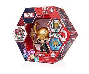 - PODS Avengers Collection - Loki | Figurine de Super-héros Lumineuse à tête branlante | Jouets Officiels Marvel