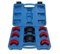 PODSJD 35-50mm Outil Pose Joint Fourche, Jeu Adaptateurs Universels pour Moto et Vélo en Acier Carbone - Installation Précise et Sans Dommage des Joints de Suspension