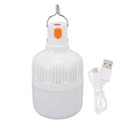 PODSJD Ampoule LED rechargeable 60W, lumière professionnelle haute luminosité, dimmable avec batterie intégrée 1200mAh - Économie d'énergie, usage d'urgence et éclairage de marché