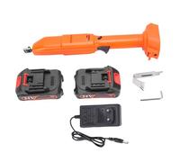 PODSJD Binette électrique sans Fil, houe électrique Portable ABS et Acier manganèse, 2 Batteries Li - ION 1500mAh - Puissance Rapide 2500r / Min, légère et Multifonction, idéale jardina