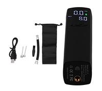 PODSJD Bombe Électrique de Gonflage Portable, 2000mAh Batterie Rechargeable USB, Mini Compresseur Silencieux 0-12PSI - LED Intégrée pour Basketball, Football et Ballons de Sport