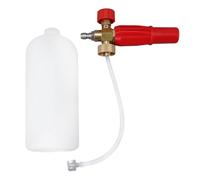 PODSJD Boutique Foam Cannon 1000ml avec raccord Rapide 1/4" - Lance Mousse Haute Pression pour Nettoyage Voiture, Moto, vélo et sols - Mousse Dense et réglable, Robuste et polyvalen