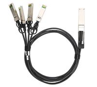PODSJD Câble Optique QSFP + vers 4 SFP + 1M 40G Haute Vitesse Cuivre Core Compatible Cascade Empilage Equipements Big Data avec Dissipation Thermique Multi - Protection Stable