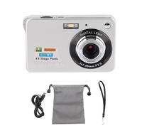 PODSJD Caméra numérique 4K - Haute résolution 48MP avec Zoom 8X et écran de 2,7 Pouces, construit - en lumière de Remplissage et Anti - Shake for Night and Outdoor Photography (Blanc)