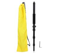 PODSJD Canne GPS télescopique 1,5m en Alliage d'aluminium - Nivellement précis et Structure Stable - Sonde rotative verrouillable idéale pour relevés topographiques et projets RTK GPS