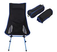 PODSJD Chaise Quechua Pliante en Aluminium - Petit Tabouret léger, étanche et Respirant - siège Confortable pour Camping, pêche, Plage et Voyage en extérieur