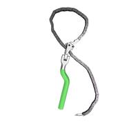 PODSJD Clé à chaîne pour filtre à huile, 2,4-7,6 pouces, manche long 14 cm - Prise renforcée et adaptable, outil universel pratique pour réparation auto