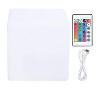 PODSJD Lampe Cube Lumineux LED RGBW 16 Couleurs 10x10x10cm, Lampe Bureau USB Étanche IP60 - Éclairage Ambiance Gaming Fille & Garçon, Accessoire Chambre Enfant & Ado