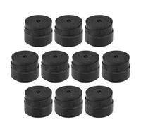 PODSJD Lot de 25 poignées antidérapantes pour raquette de tennis, badminton et squash, amortisseur de vibrations et bandeau éponge (10 pièces)