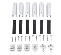 PODSJD Passe Toit Panneau Solaire 3kW HM - 300 Support Van kit Fixation PV Noir - Montage Stable et Universel pour Camping - Car, Clips durables, Installation Facile