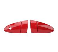 PODSJD Poignée Porte Extérieure Voiture CR - Z 2011-2015 Gauche Droite ABS & Métal - Remplacement OE 72181 SZT 003 72141 SZT G01, Résistante et Esthétique - Idéale pour Réparation (Rouge)