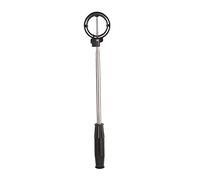 PODSJD Ramasse balles de Golf télescopique 8 Sections INOX 205 cm - Poignée antidérapante, Capture sécurisée, léger et Compact, Accessoire Golf idéal pour Parcours et Practice (Noire)
