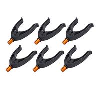 PODSJD Support canne à pêche en U, inox 304 et caoutchouc, 3,6 cm, noir - fixation stable antidérapante, protection des cannes en carbone, idéal pêche en mer et embarcations