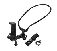 PODSJD Support Cou pour Caméra Sportive et Smartphone avec Sangle Épaule - Angle Ajustable, Compatible Action 2 et Mobilphone 6,5-9,5cm - Prise de Vue à la Première Personne, Confor