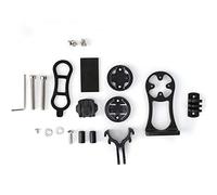 PODSJD Support de Fixation prolongateur pour Compteur vélo, Alliage Aluminium Noir CNC, Compatible et - Solide, léger et Stable pour Guidon de vélo, idéal Cyclistes et Amateurs d