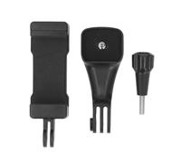 PODSJD Support téléphone 3, Adaptateur trépied & Fixation 63-102 mm, ABS léger - Suivi Live, Rotation Frontale, idéal vlogging et Streaming