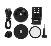 PODSJD Support Téléphone Magnétique Double Face 18-65Kpa, Ventouse Puissante Zinc ABS - Fixation Stable Auto & 3 Caméra, Console Centrale & Pare - Brise