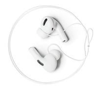 Podstring Sangle anti-perte pour écouteurs intra-auriculaires sans fil (Airpods Pro 1/2, Sony, Beats, Samsung, Bose) (Blanc)